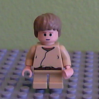 LEGO Minifigure -- Anakin Skywalker (Short Legs)-Star Wars / Star Wars Episode 1 -- SW0159 -- Creative Brick Builders